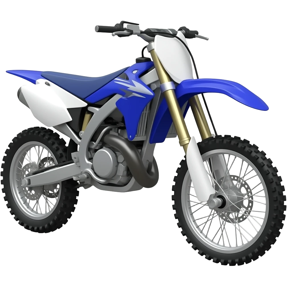 Dr650se blue  dirt bike emoji