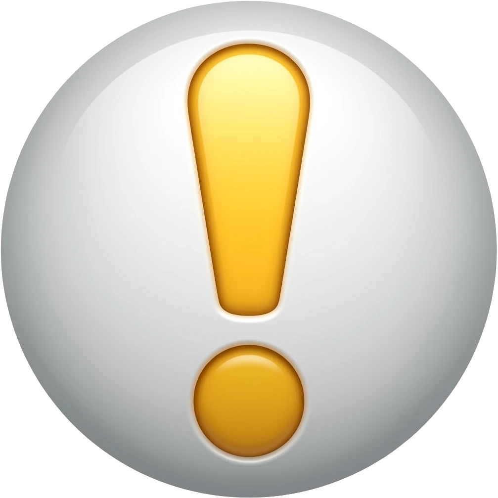 exclamacion emoji