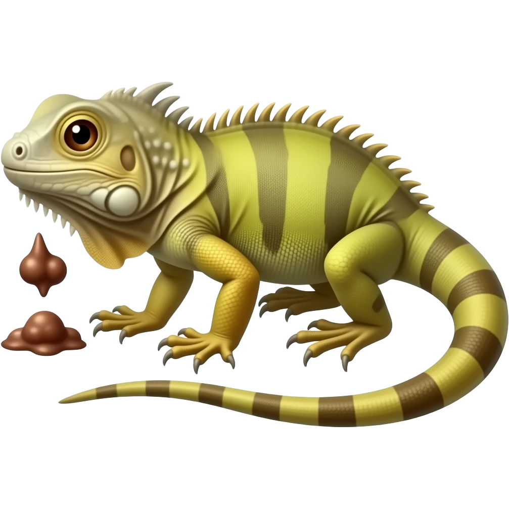 Shit lizard emoji