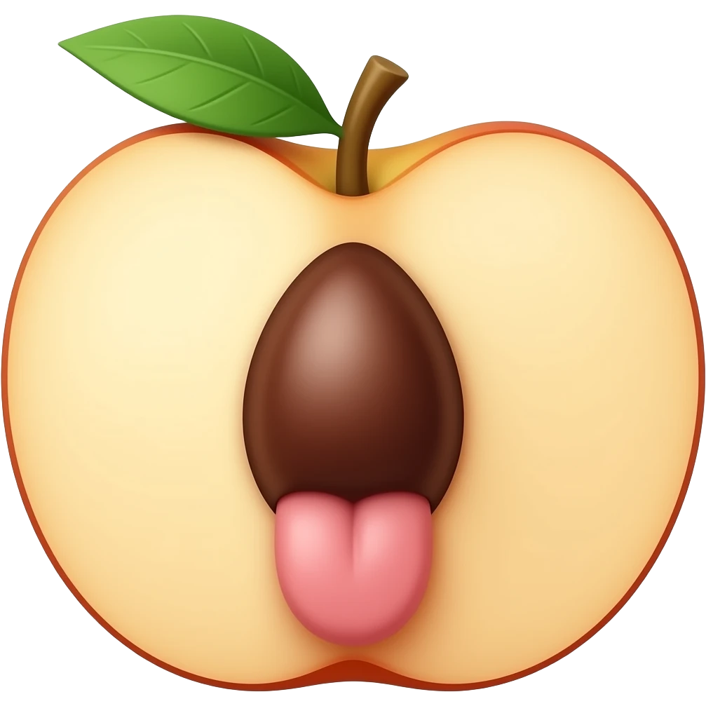 🍑👅 emoji