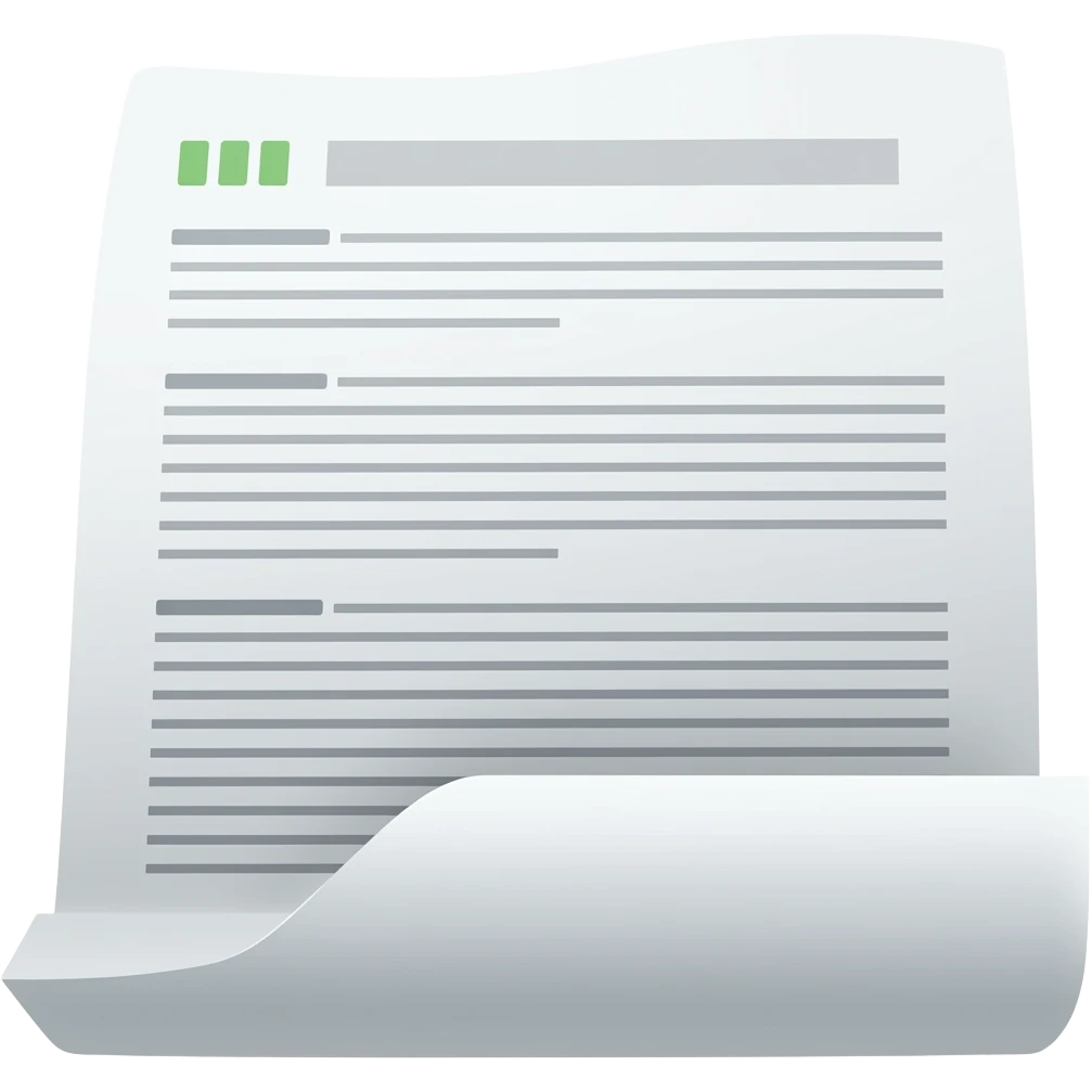 white document emoji