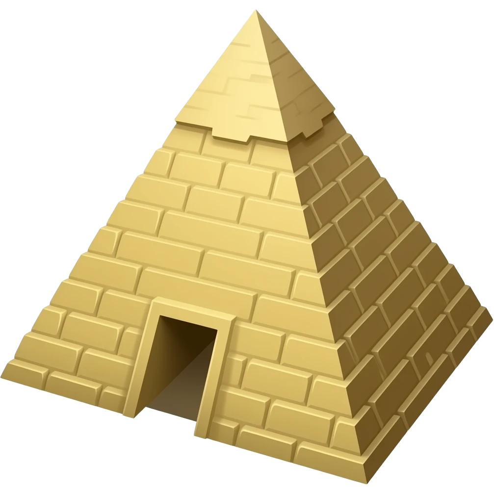 pyramid emoji