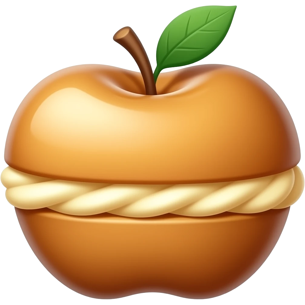 eclair apple style simple emoji