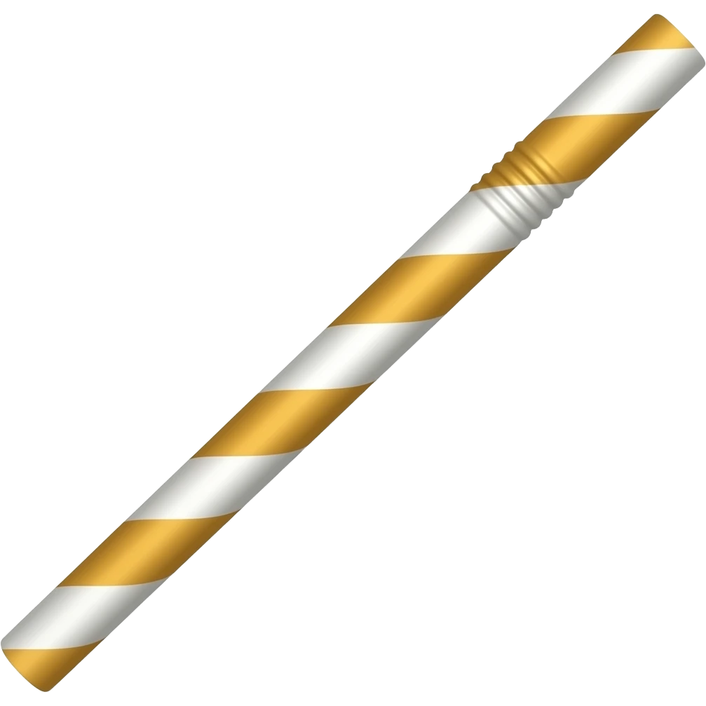 straw emoji