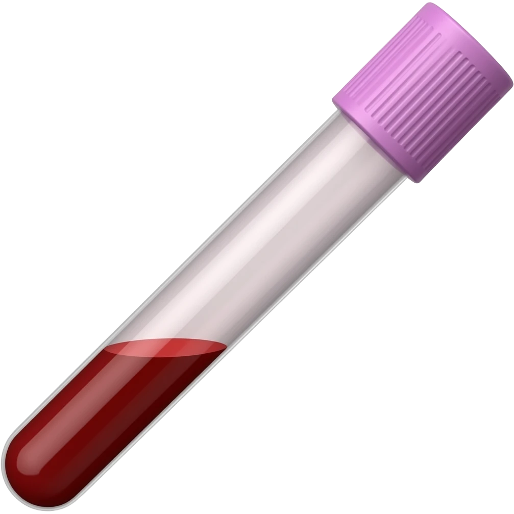 destapar prueba de sangre emoji