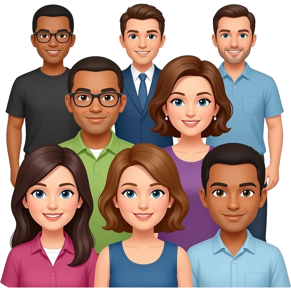 Компания людей emoji