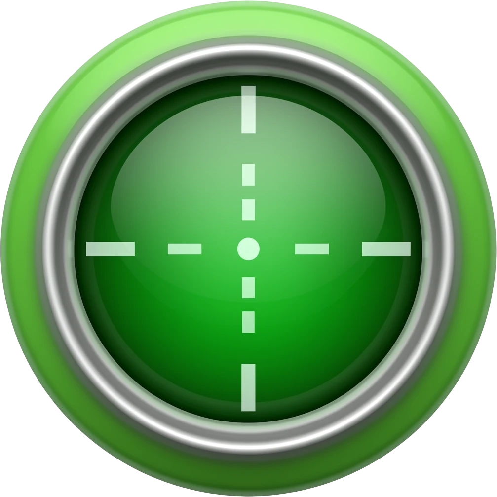 Green center tracker emoji