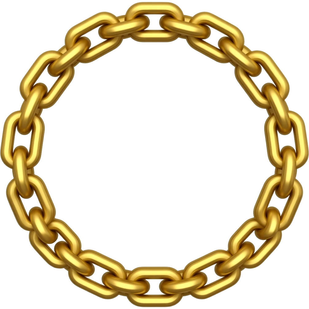 gold chain emoji
