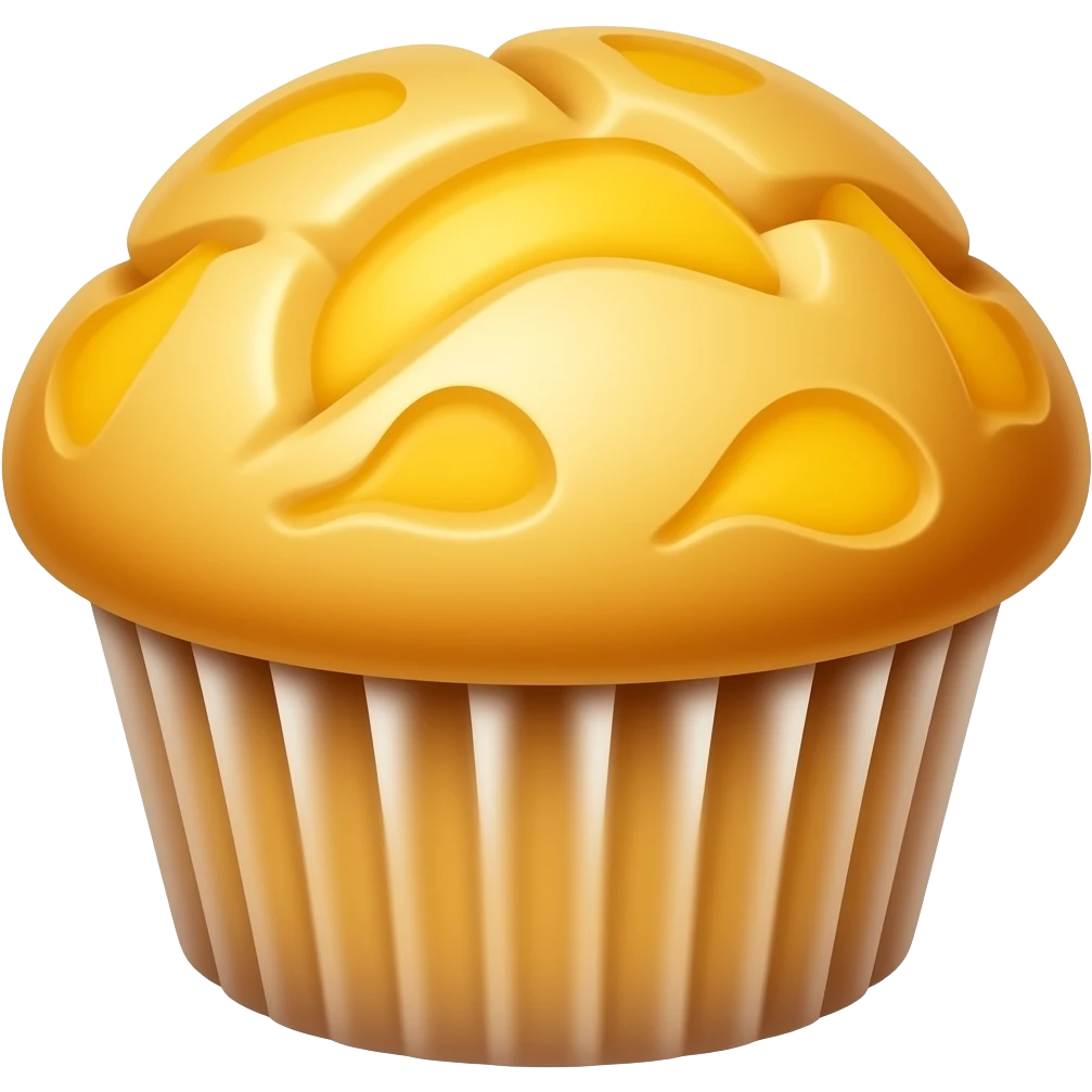 Mango muffin emoji