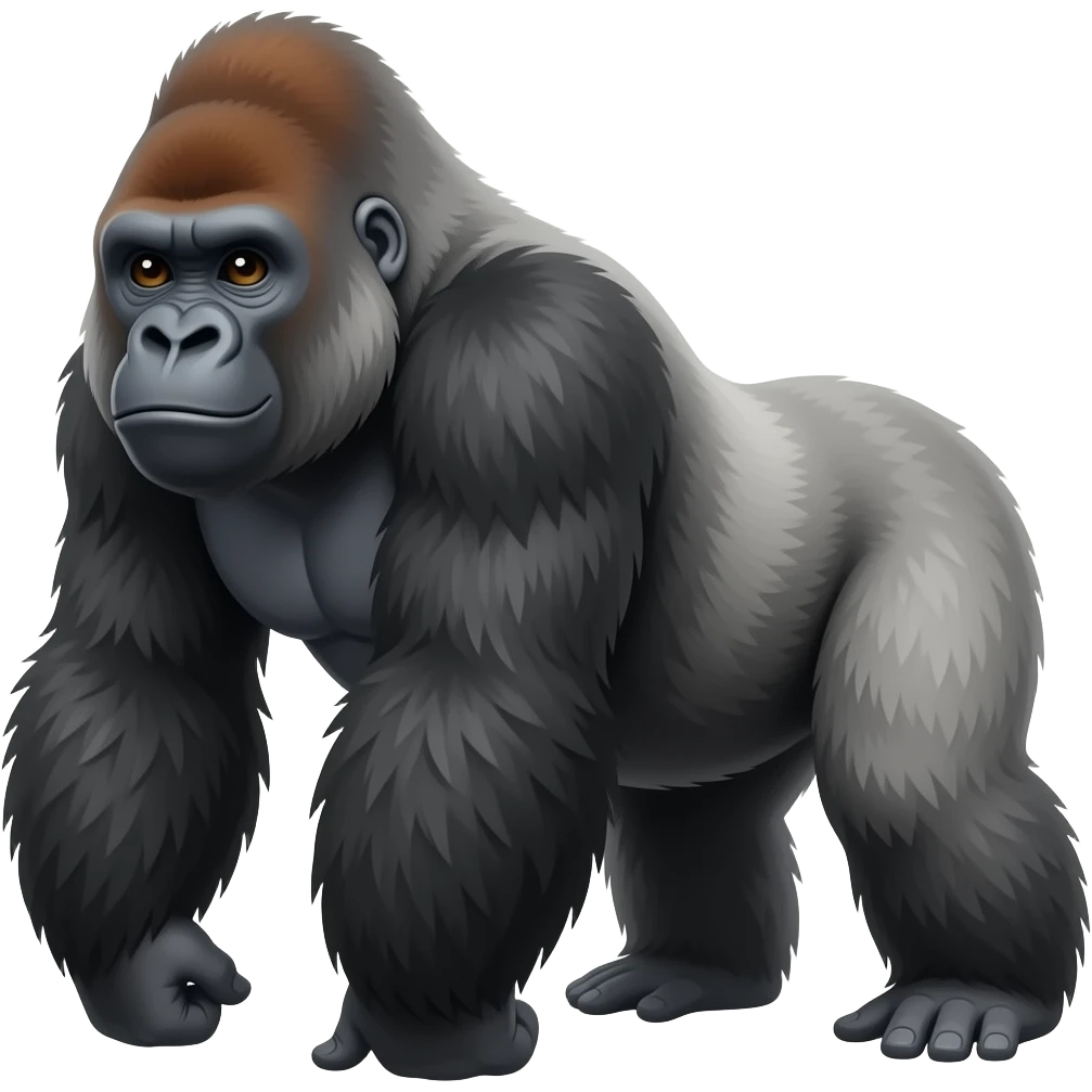 Make him a gorilla emoji