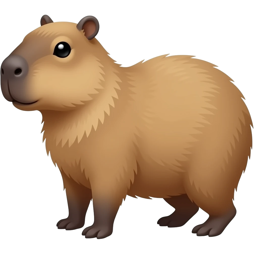 Capybara emoji