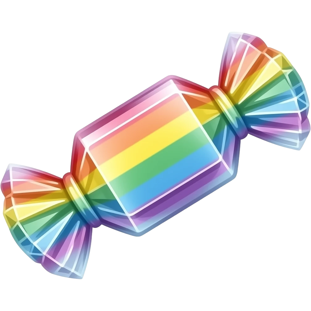 Crystal candy emoji