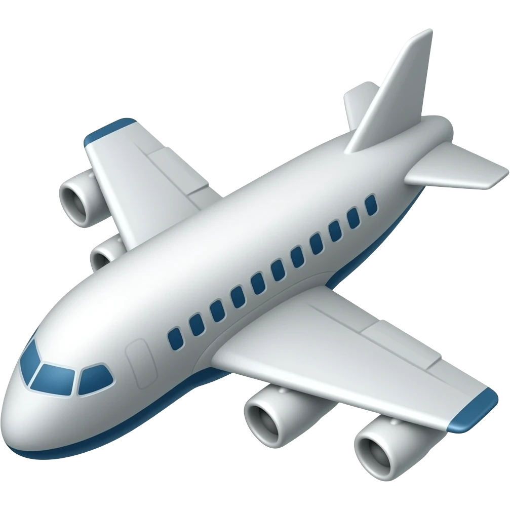 Aeroplane emoji