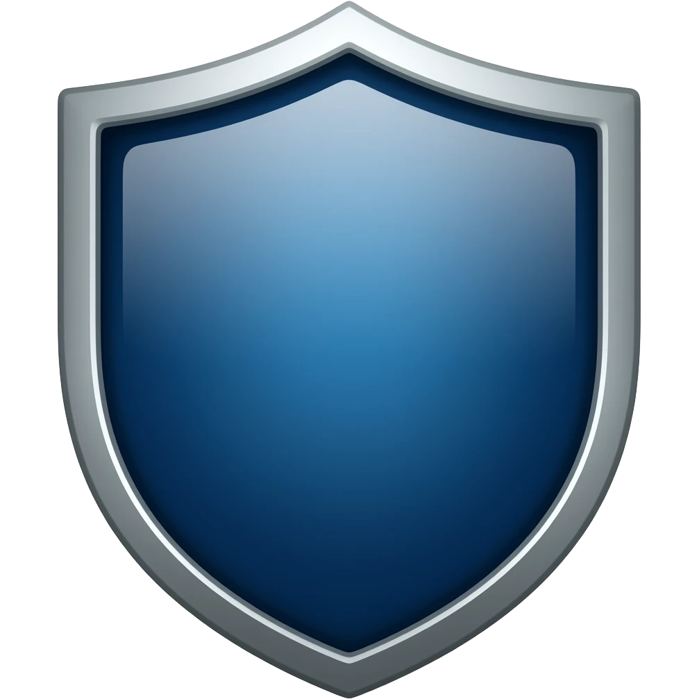 make a dark blue shield emoji