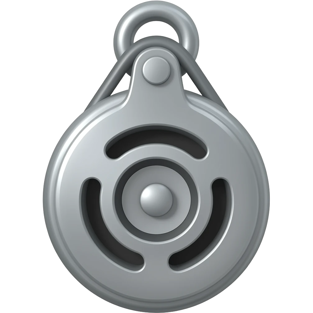 a fixed pulley emoji