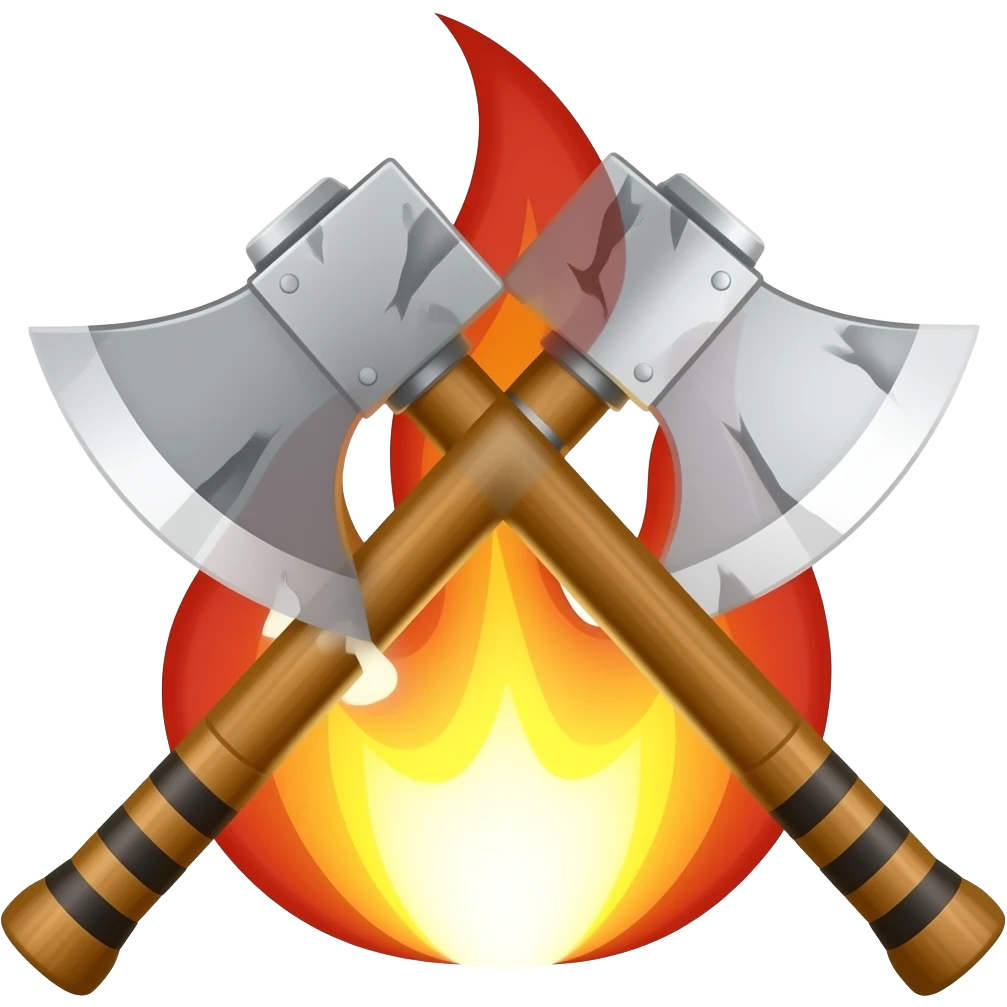 Fire Axe emoji