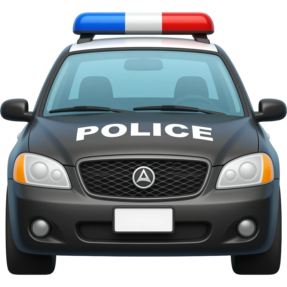 polise car emoji