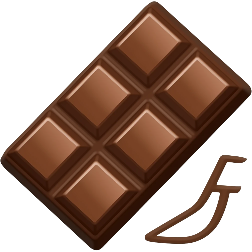 Chocolate emoji