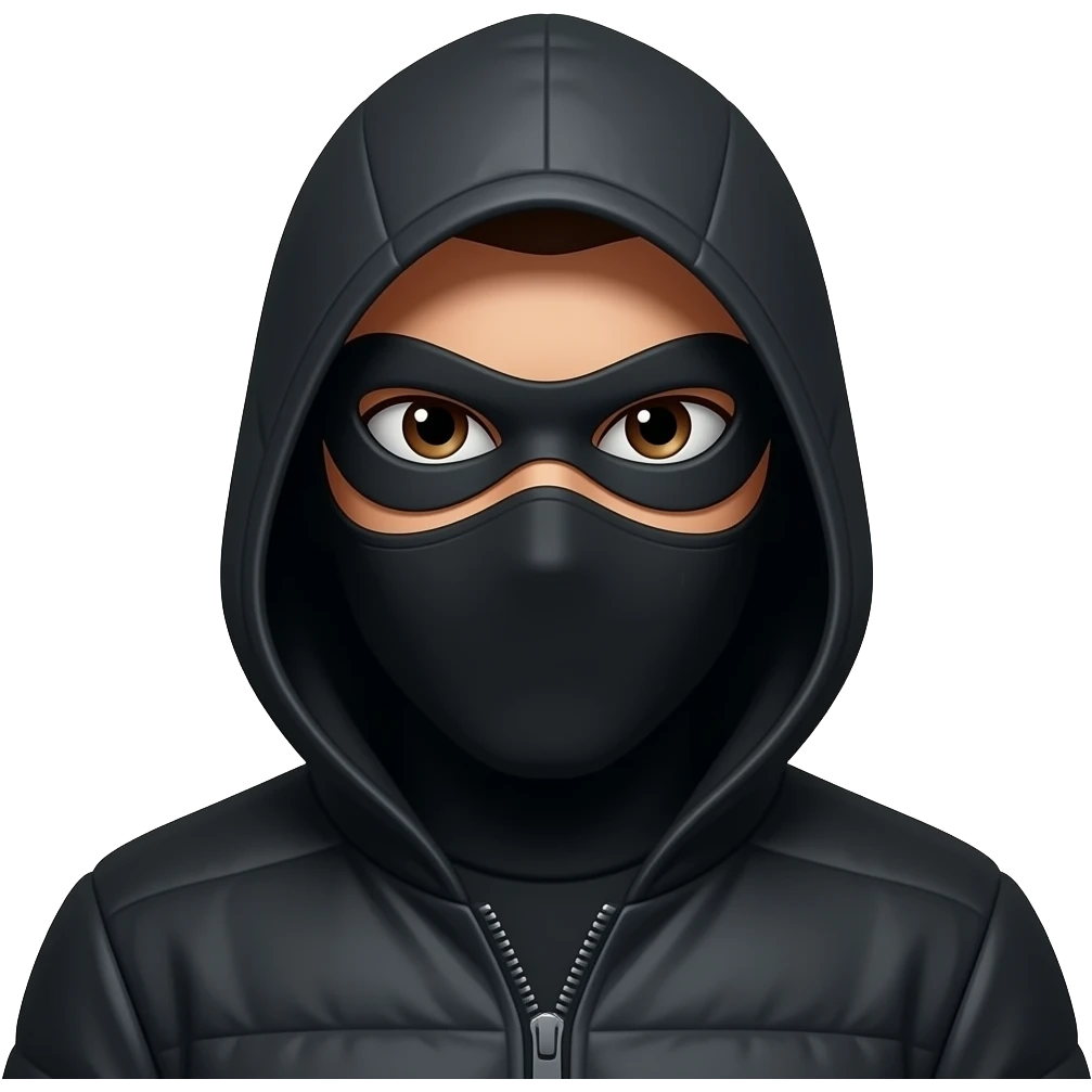 theive with mask emoji