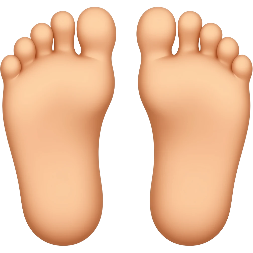 Double feet emoji