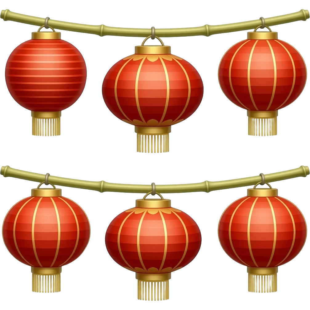 Lanterns emoji