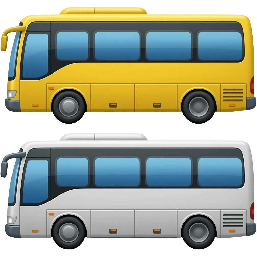 two buses emoji