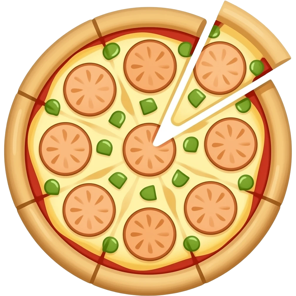 Pineapple on pizza emoji