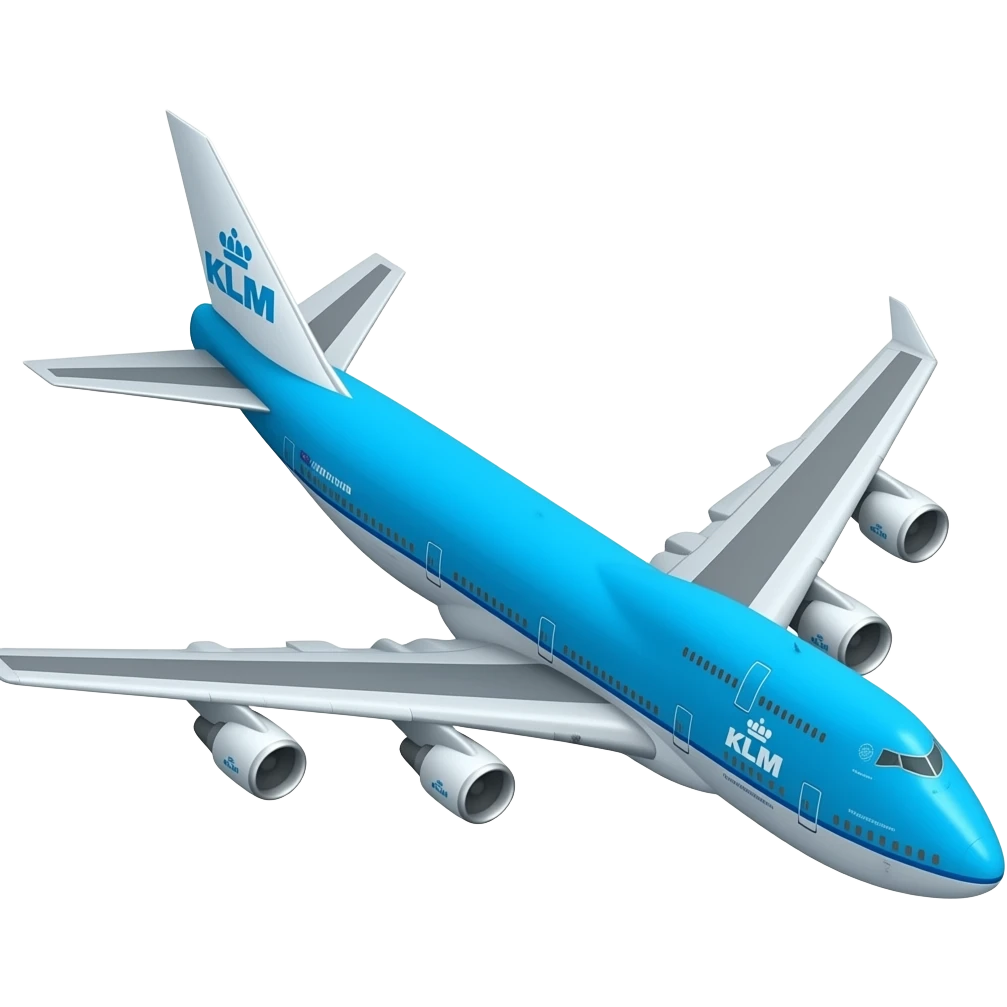 KLM 747 emoji