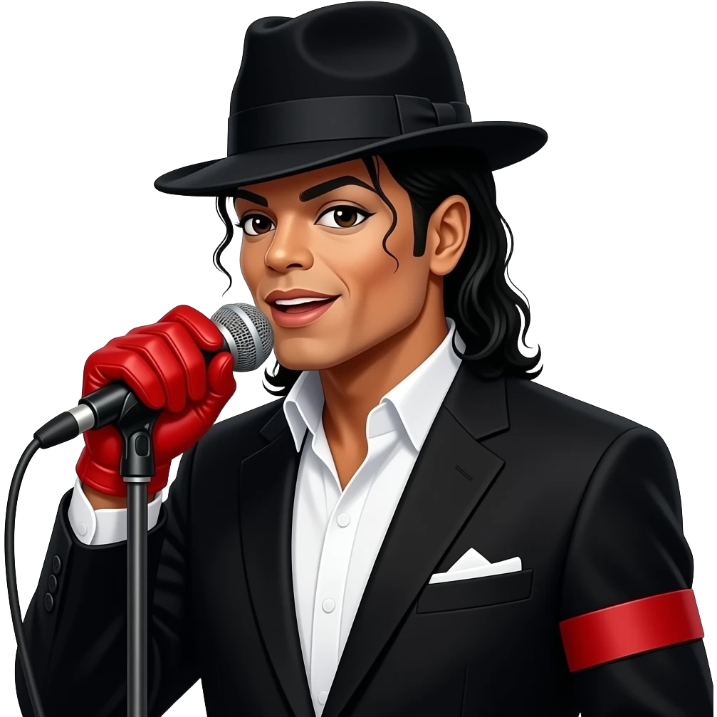 Michael Jackson animé emoji