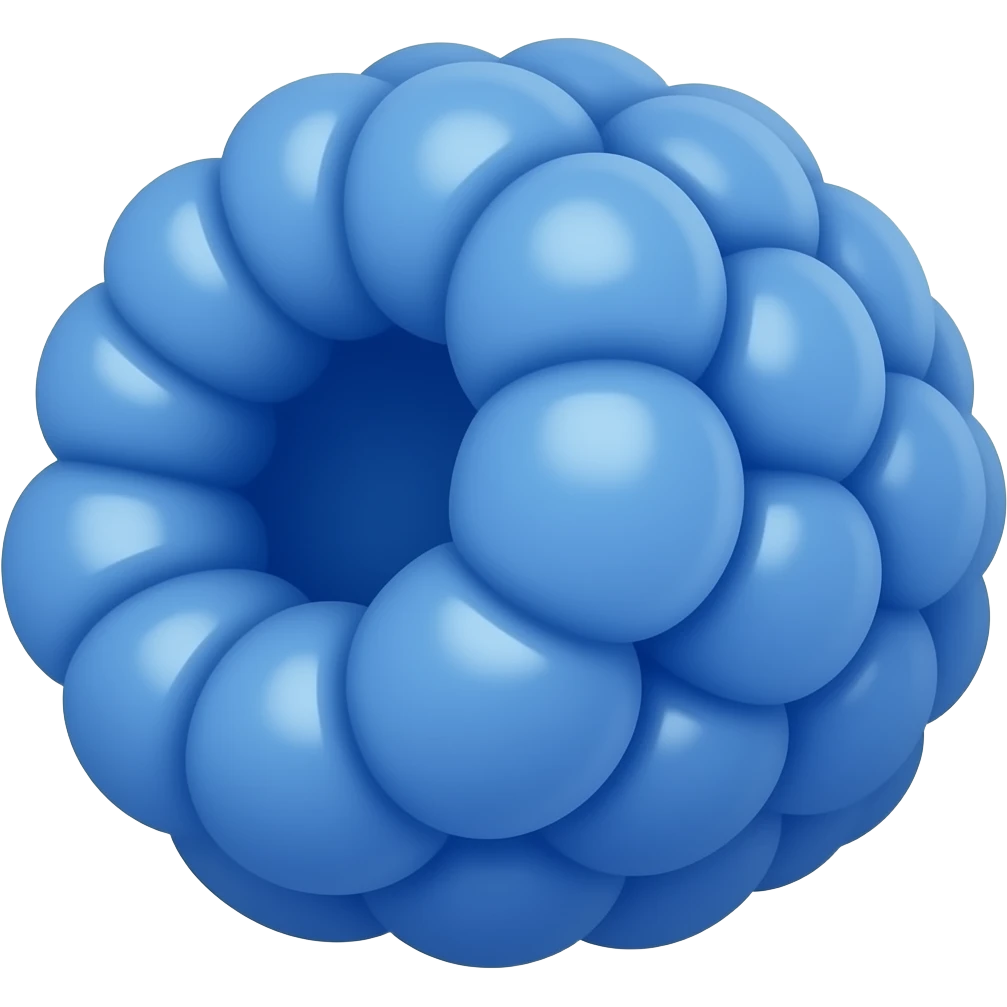 blue raspberry emoji
