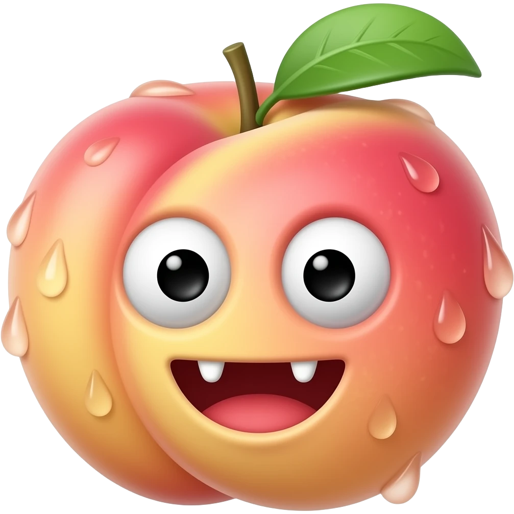 🍑💦😈 emoji