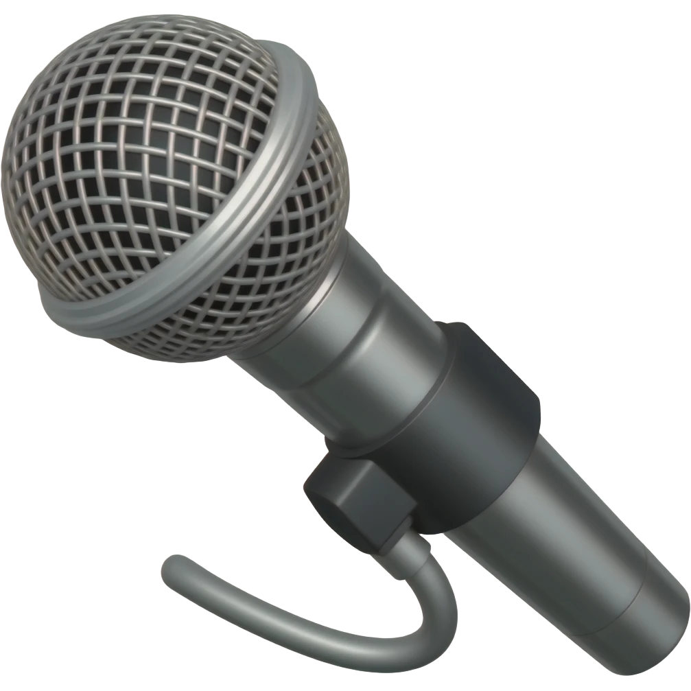 microphone emoji