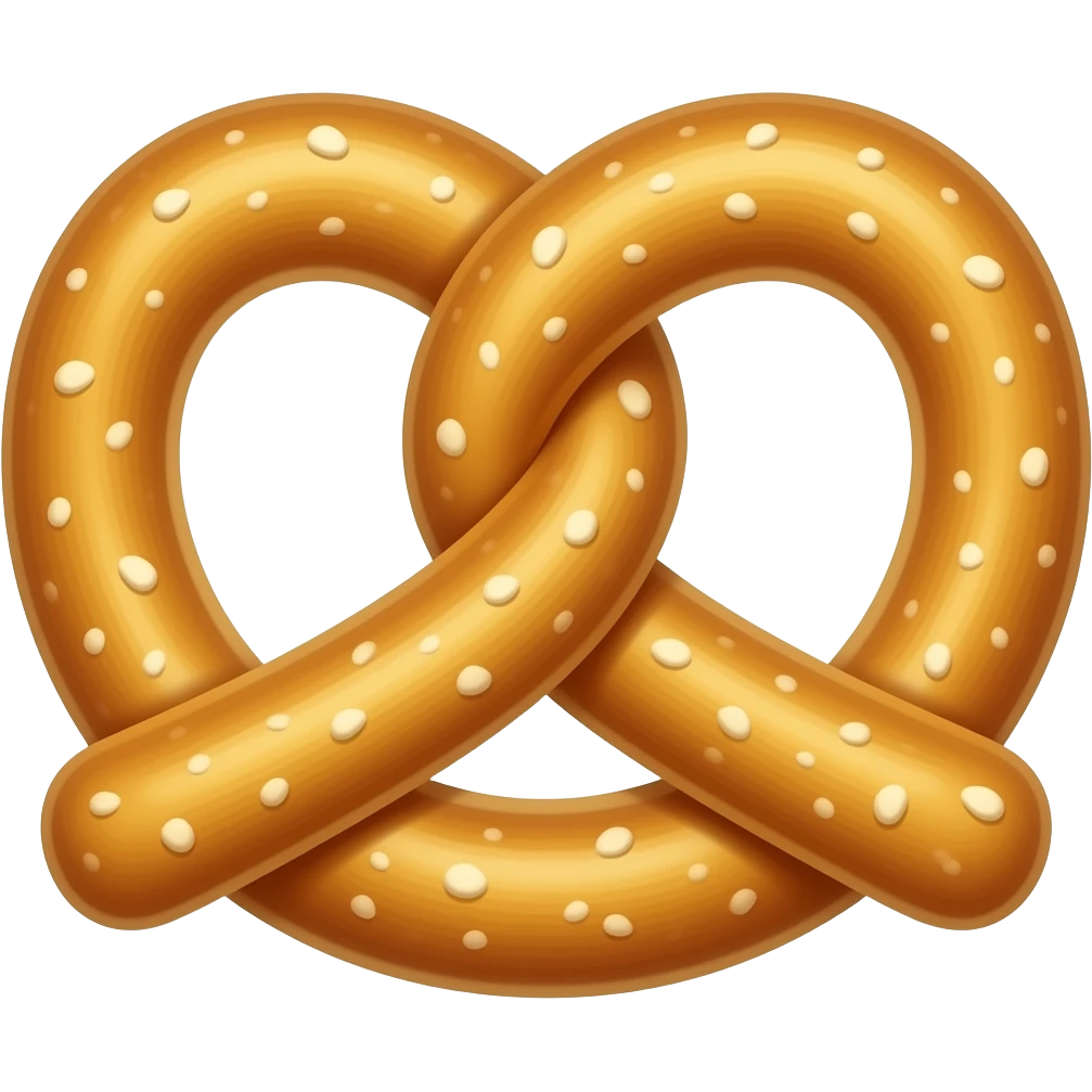 pretzel emoji