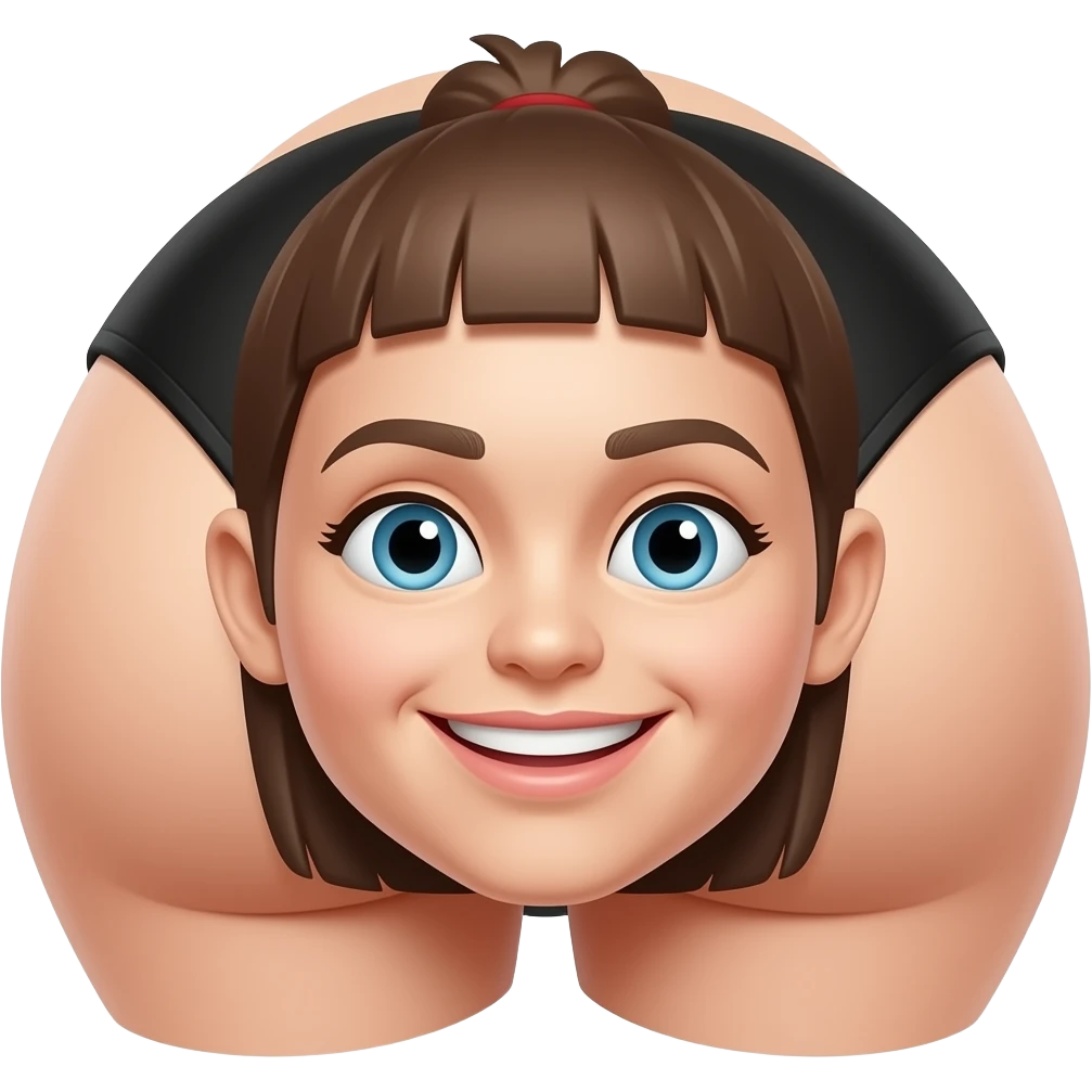 مؤخرة emoji