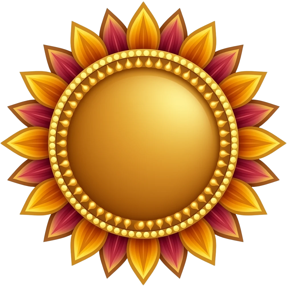 Navaratri decor emoji