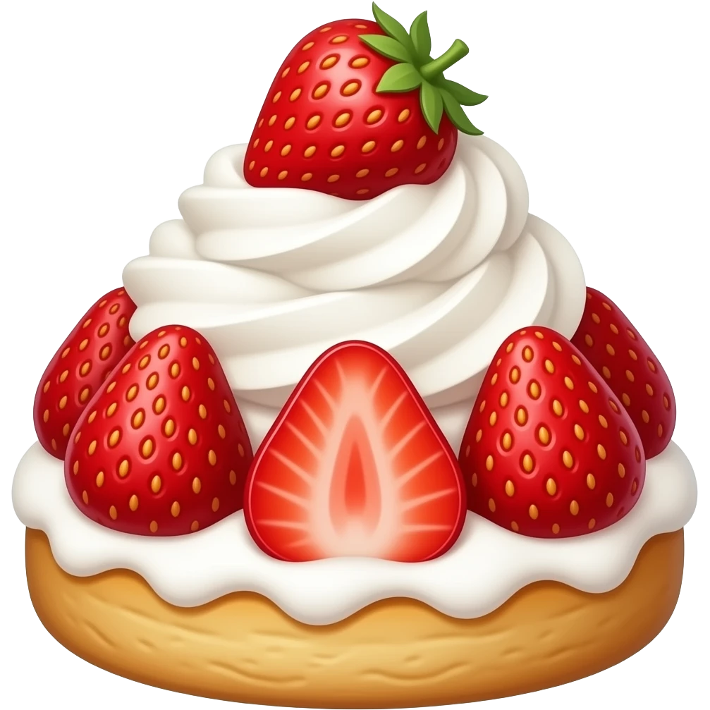 strawberry shortcake emoji