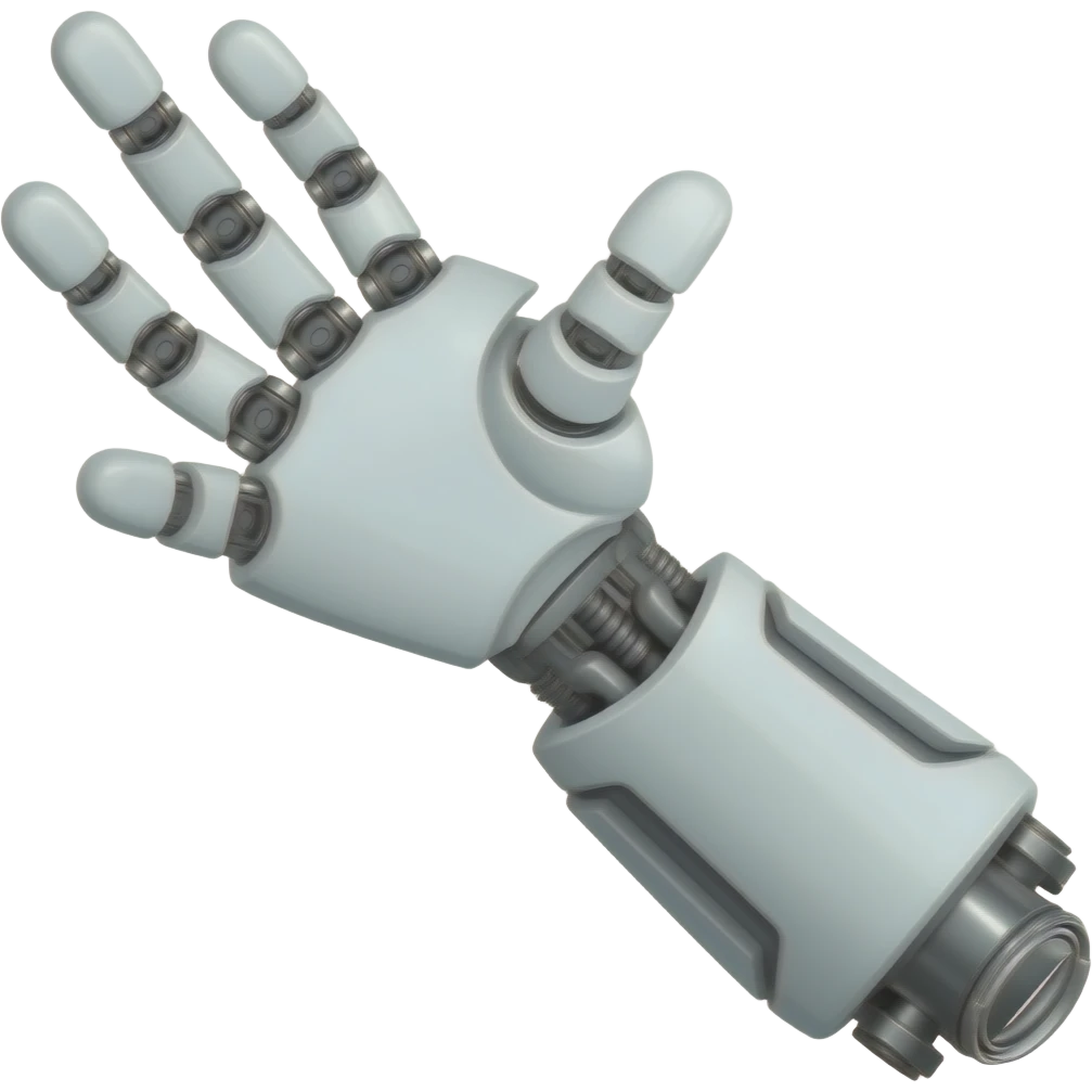 Right mech arm emoji