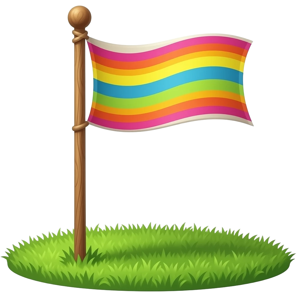 festival banner pole emoji