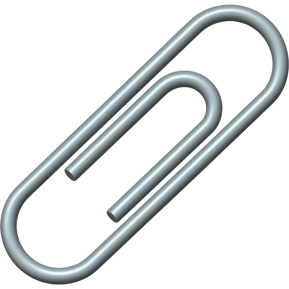 Paperclips emoji