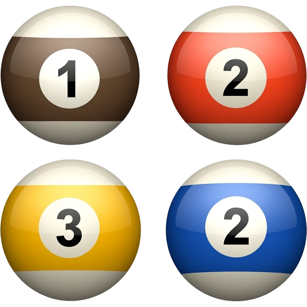 5 Ball emoji
