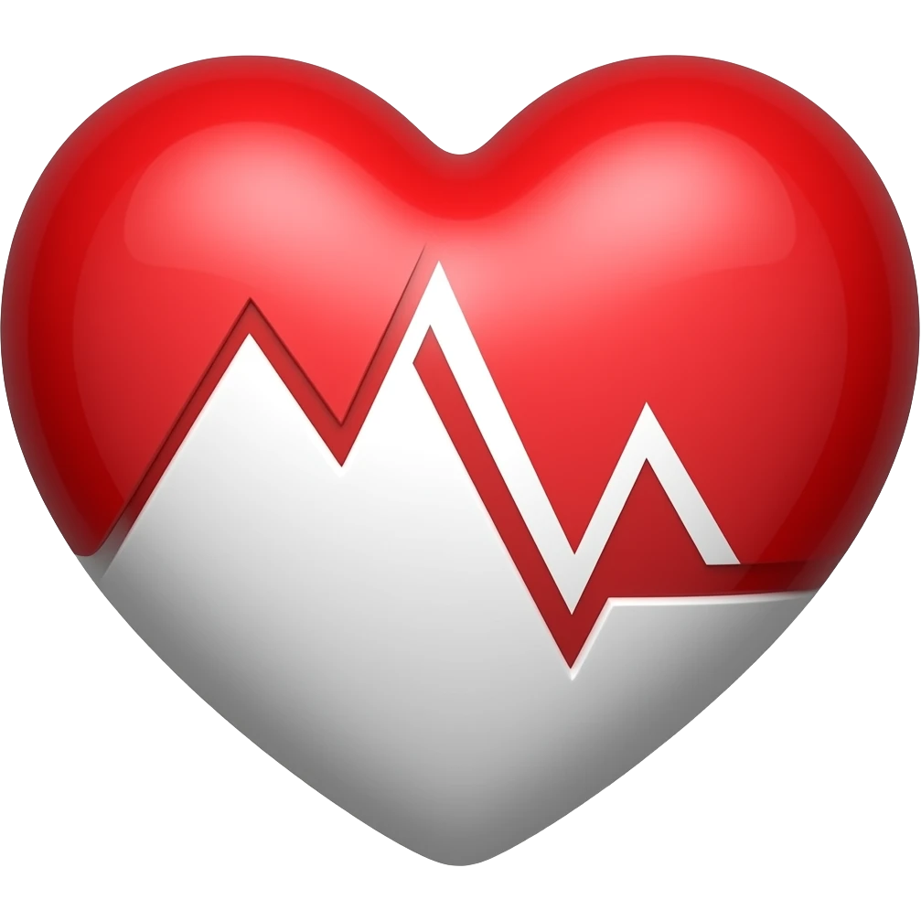 cholesterol heart icon emoji