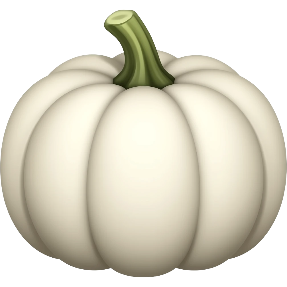 White Pumpkin emoji