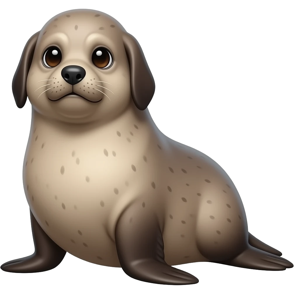 Fat seal dog emoji