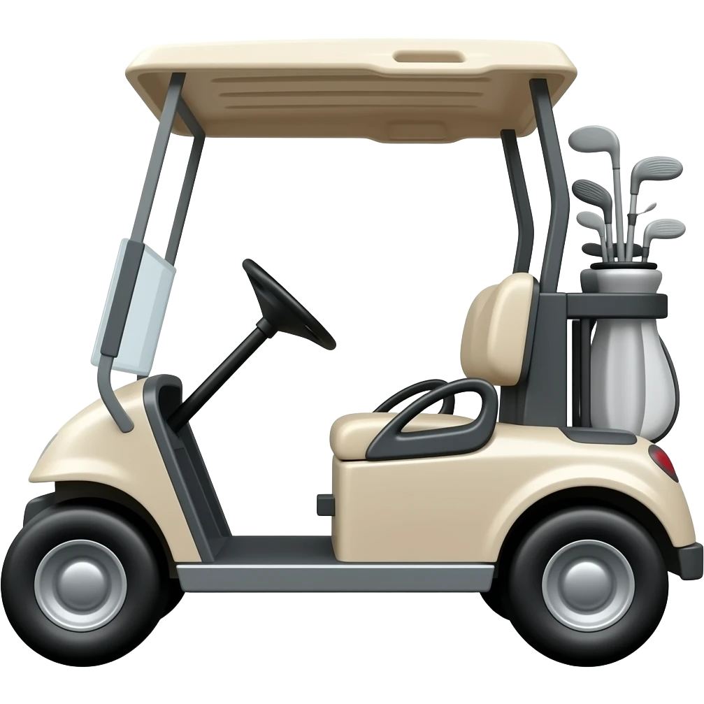 golf cart emoji