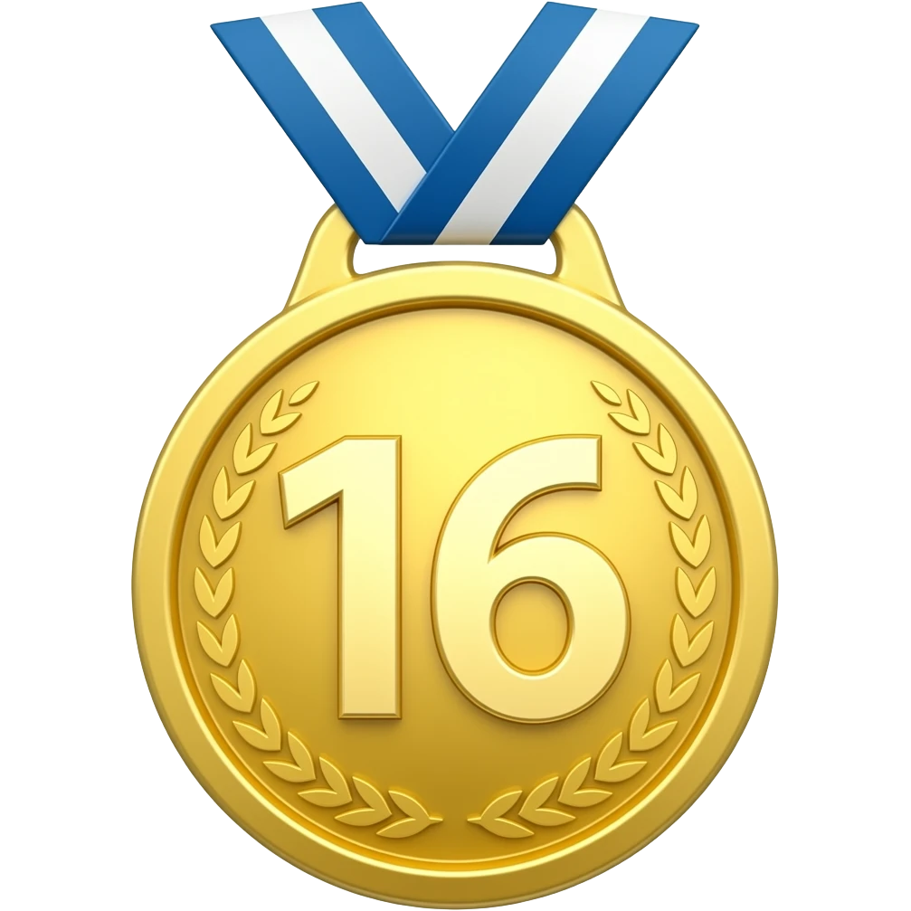 🥇+16 emoji