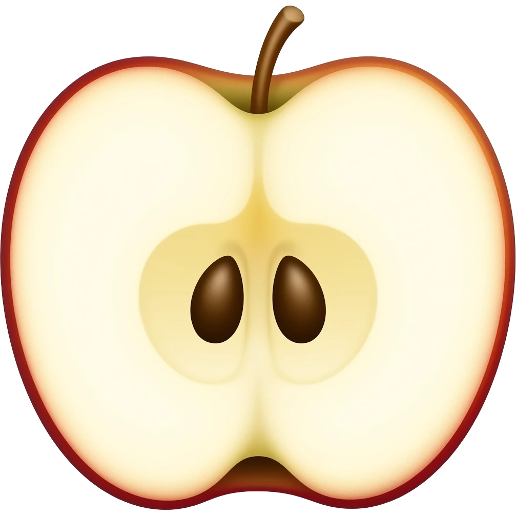 Apple core emoji