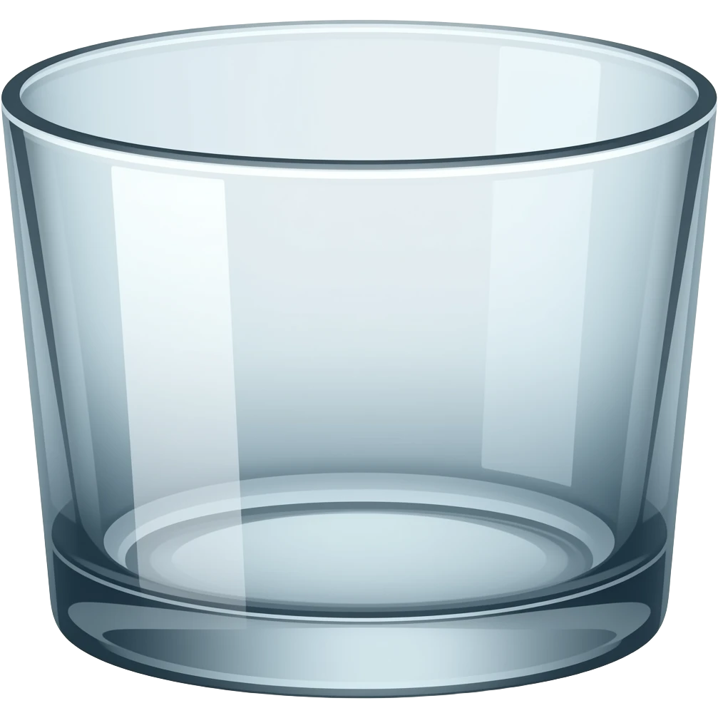 empty glass emoji
