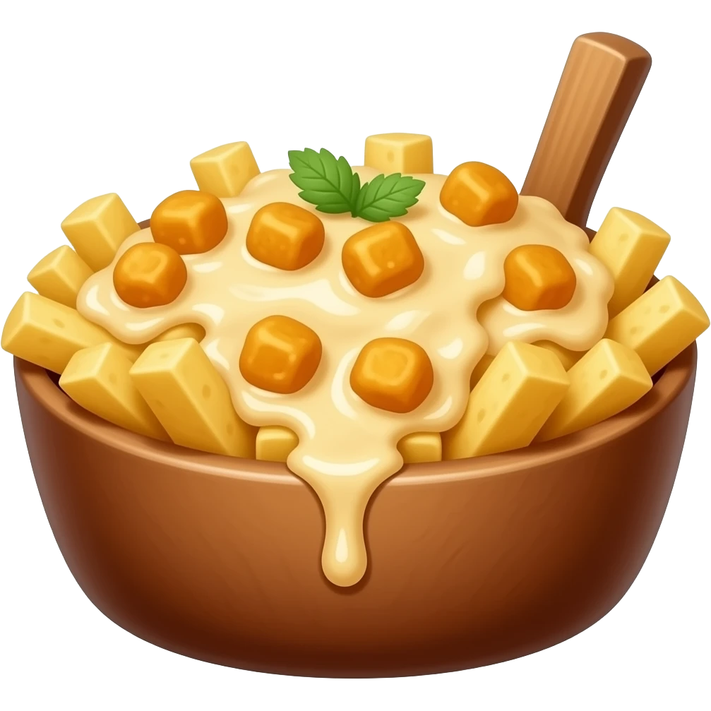 Poutine is a/\ emoji