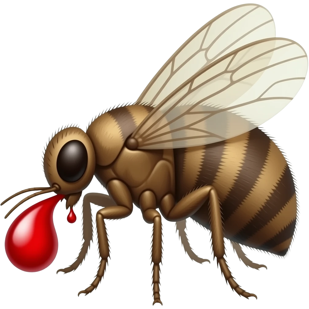 Flea eats emoji