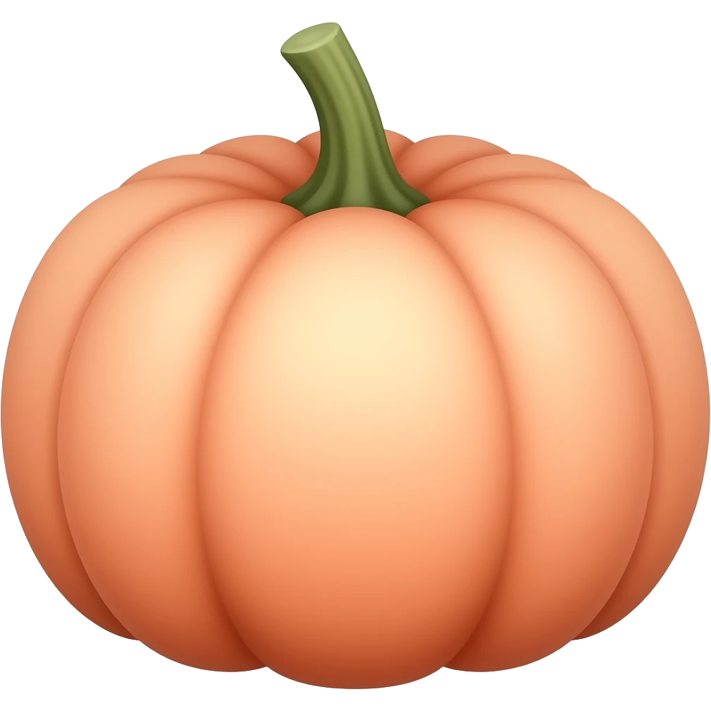 Pink fall pumpkin emoji